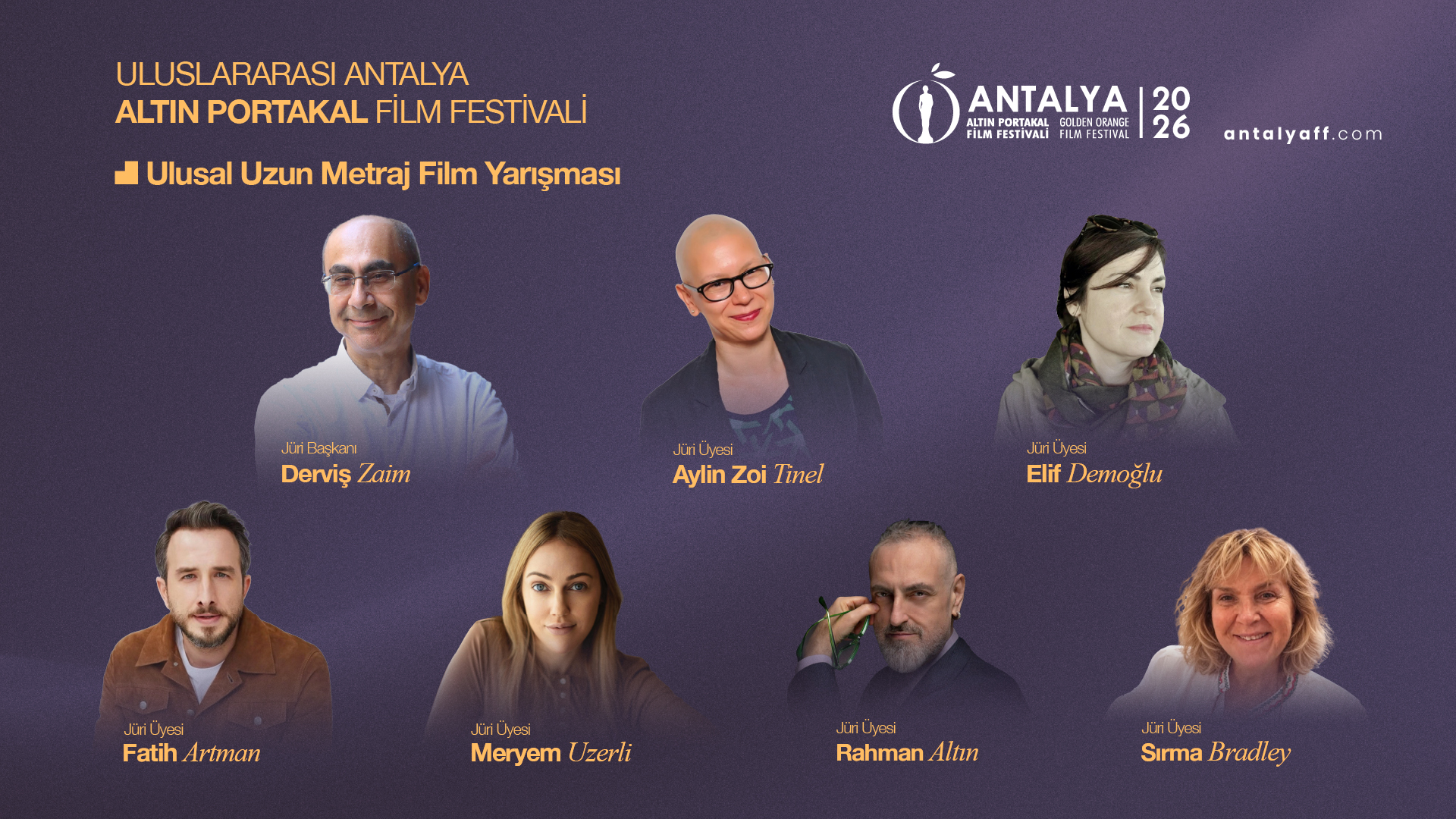 Altın Portakal’ın ulusal jürisi belli oldu